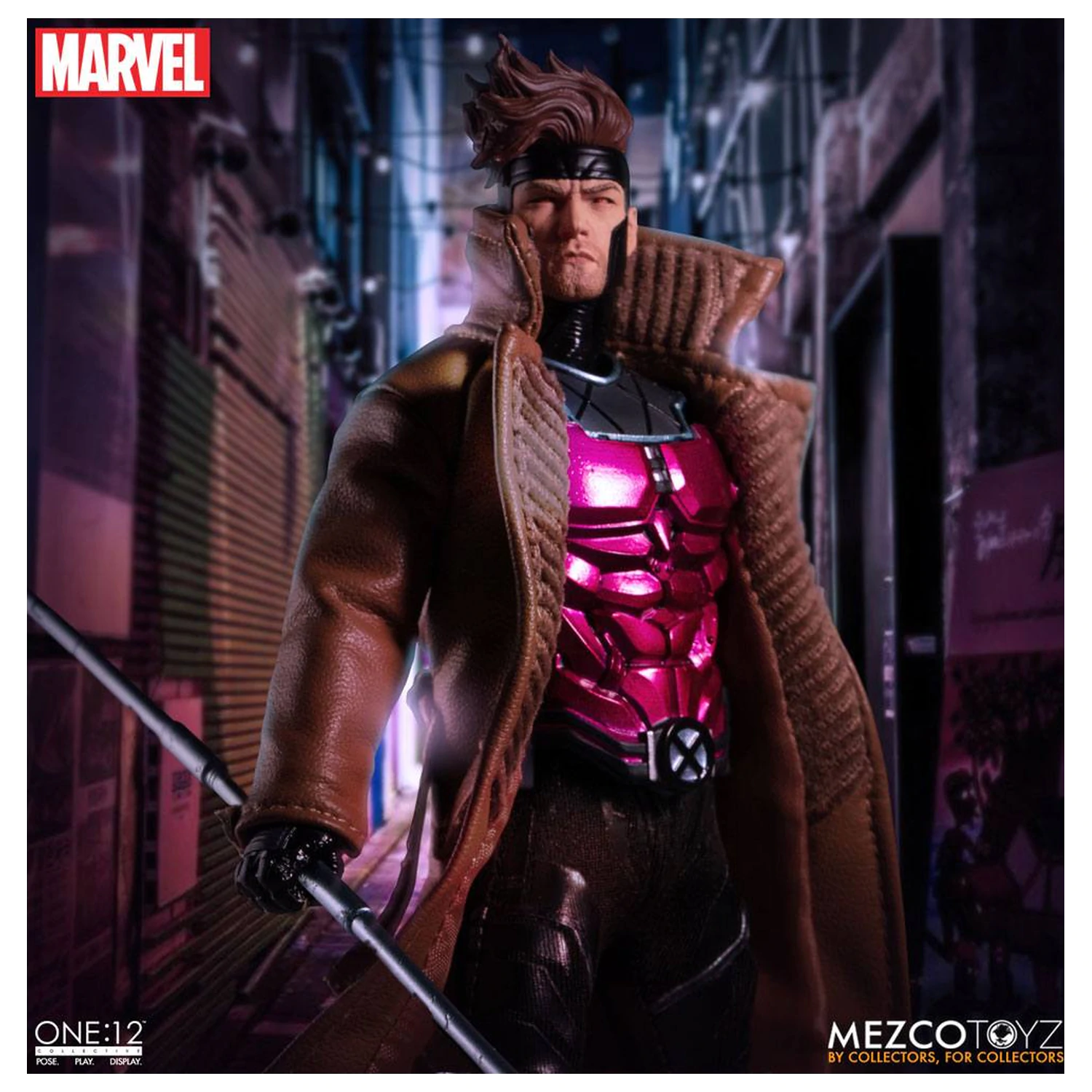 Marvel Akční figurka 1/12 Gambit 17 cm fotografii produktu