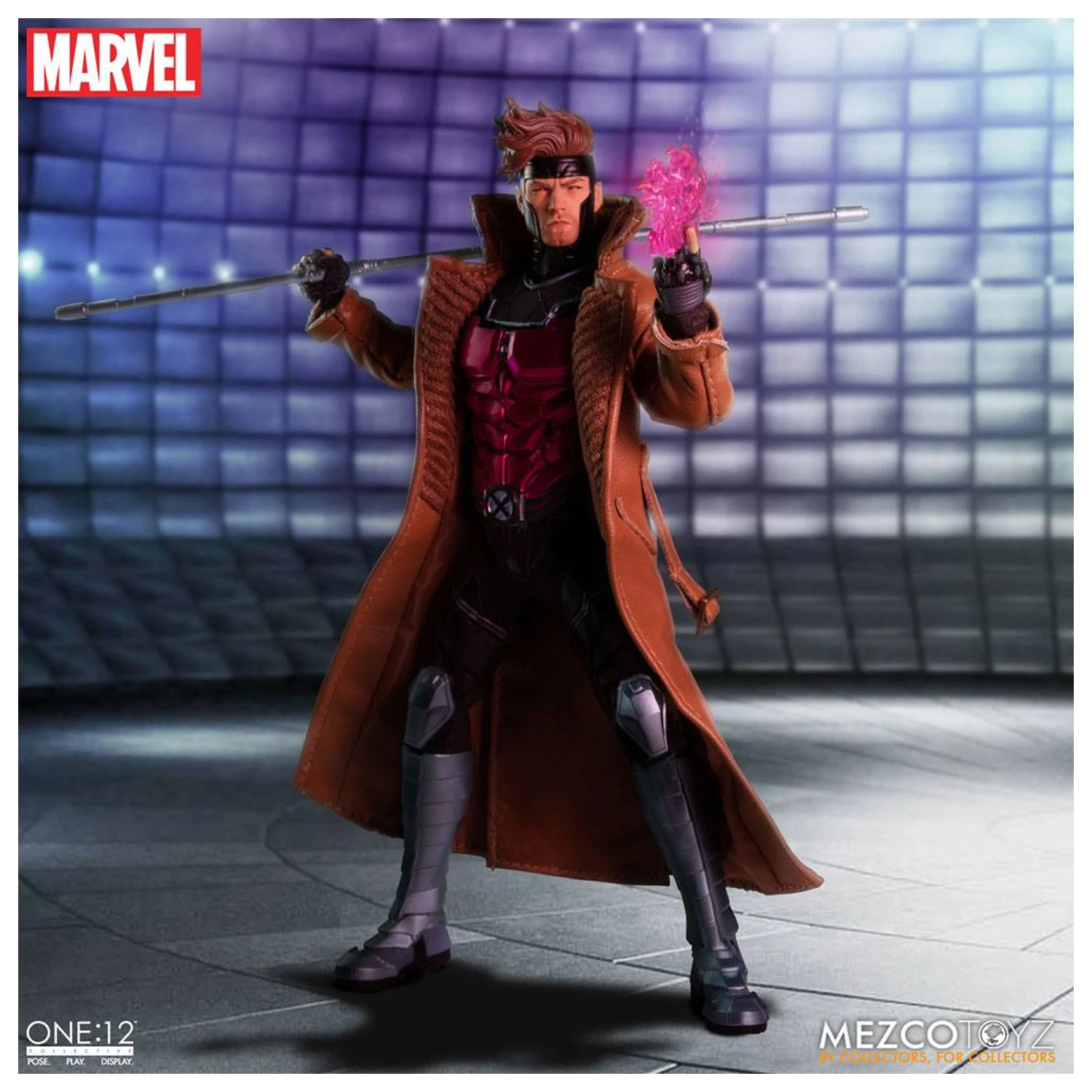 Marvel Akční figurka 1/12 Gambit 17 cm fotografii produktu