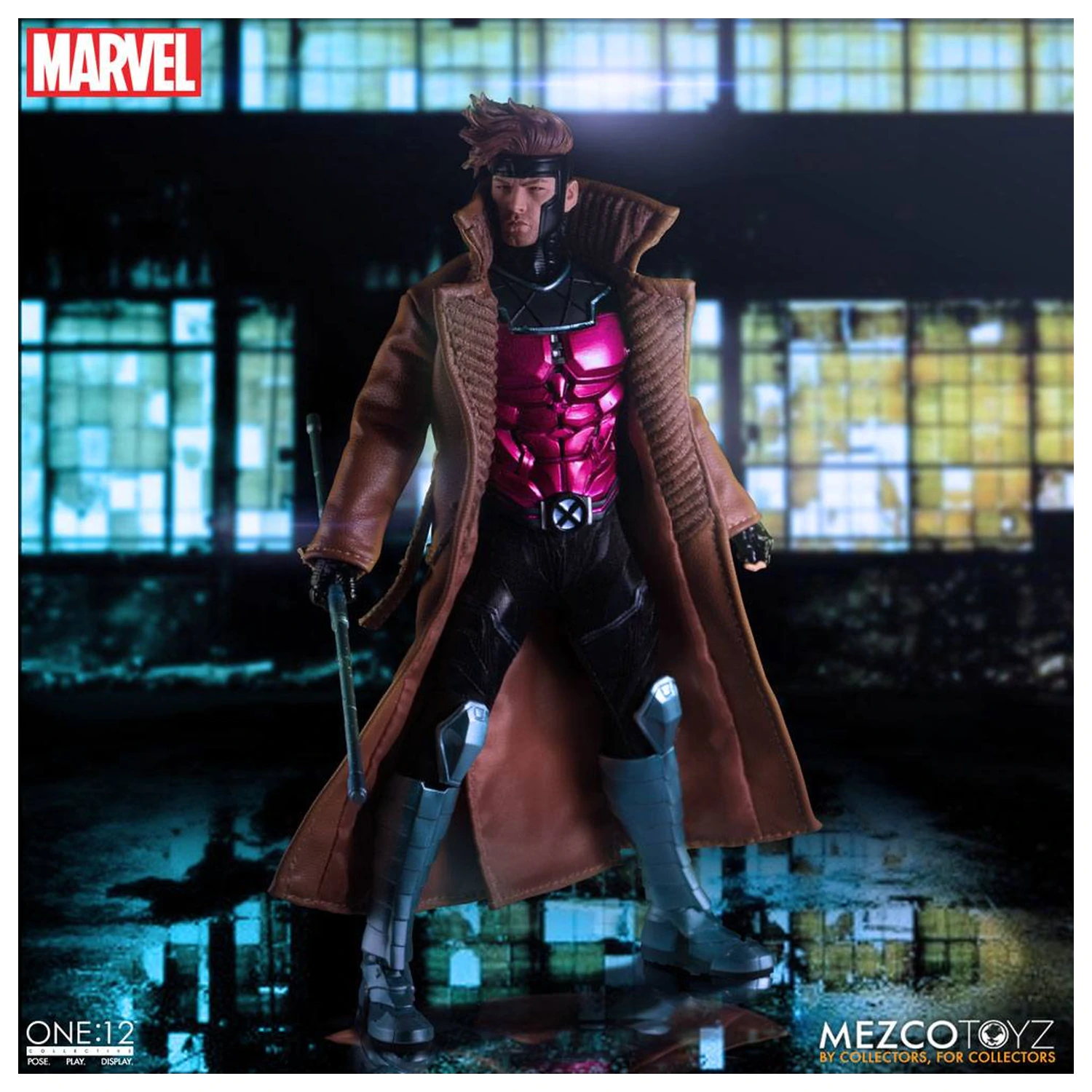 Marvel Akční figurka 1/12 Gambit 17 cm fotografii produktu