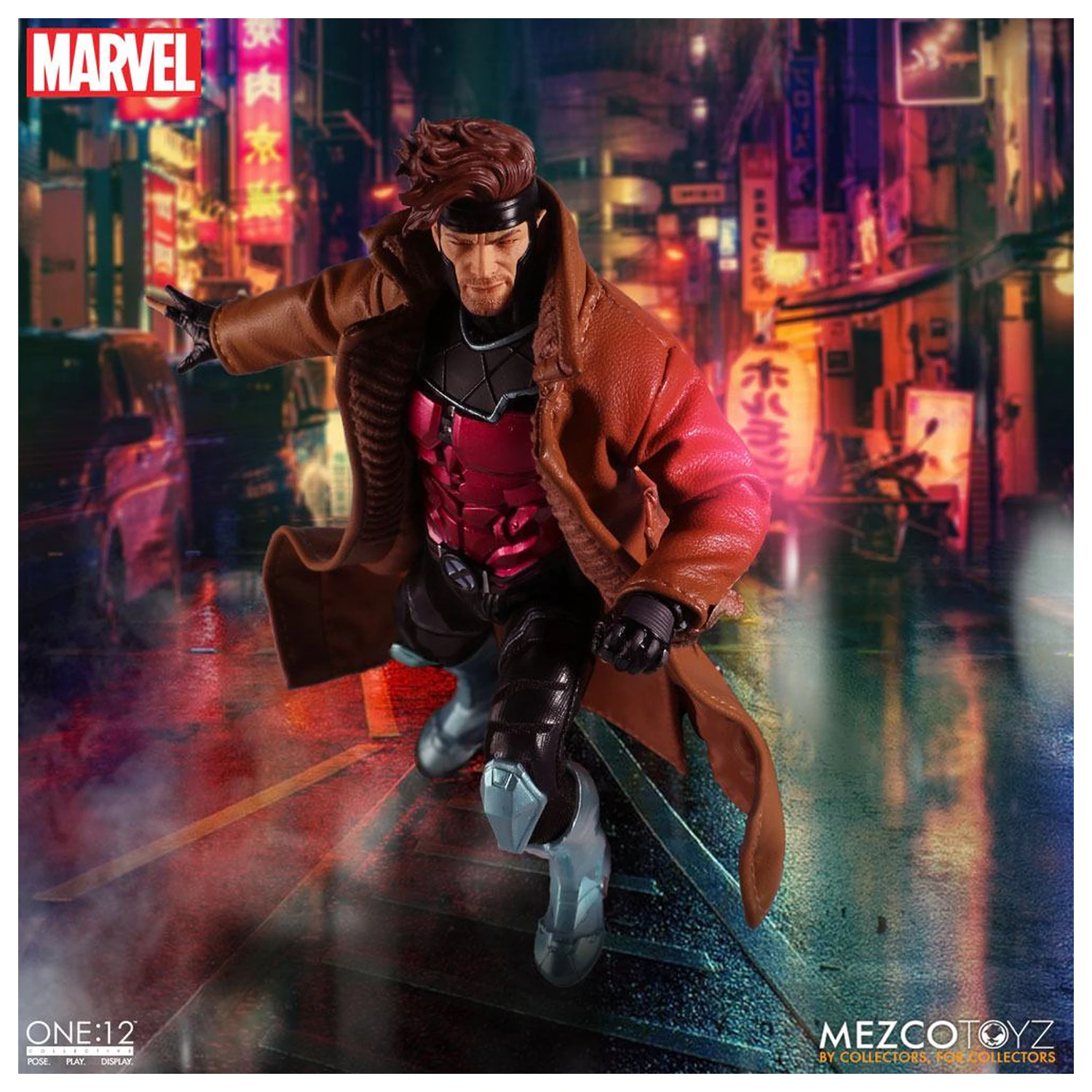 Marvel Akční figurka 1/12 Gambit 17 cm fotografii produktu