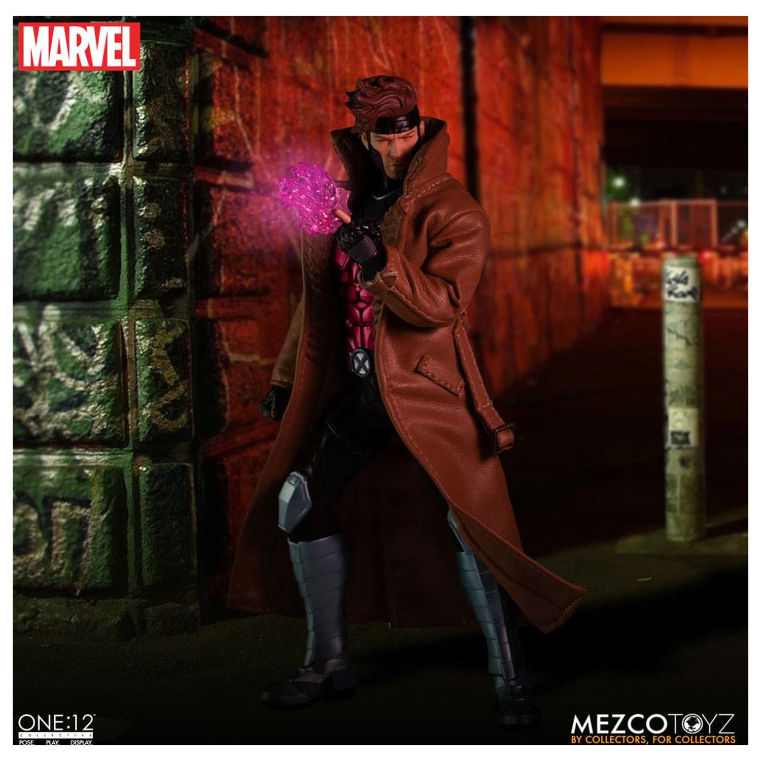 Marvel Akční figurka 1/12 Gambit 17 cm fotografii produktu
