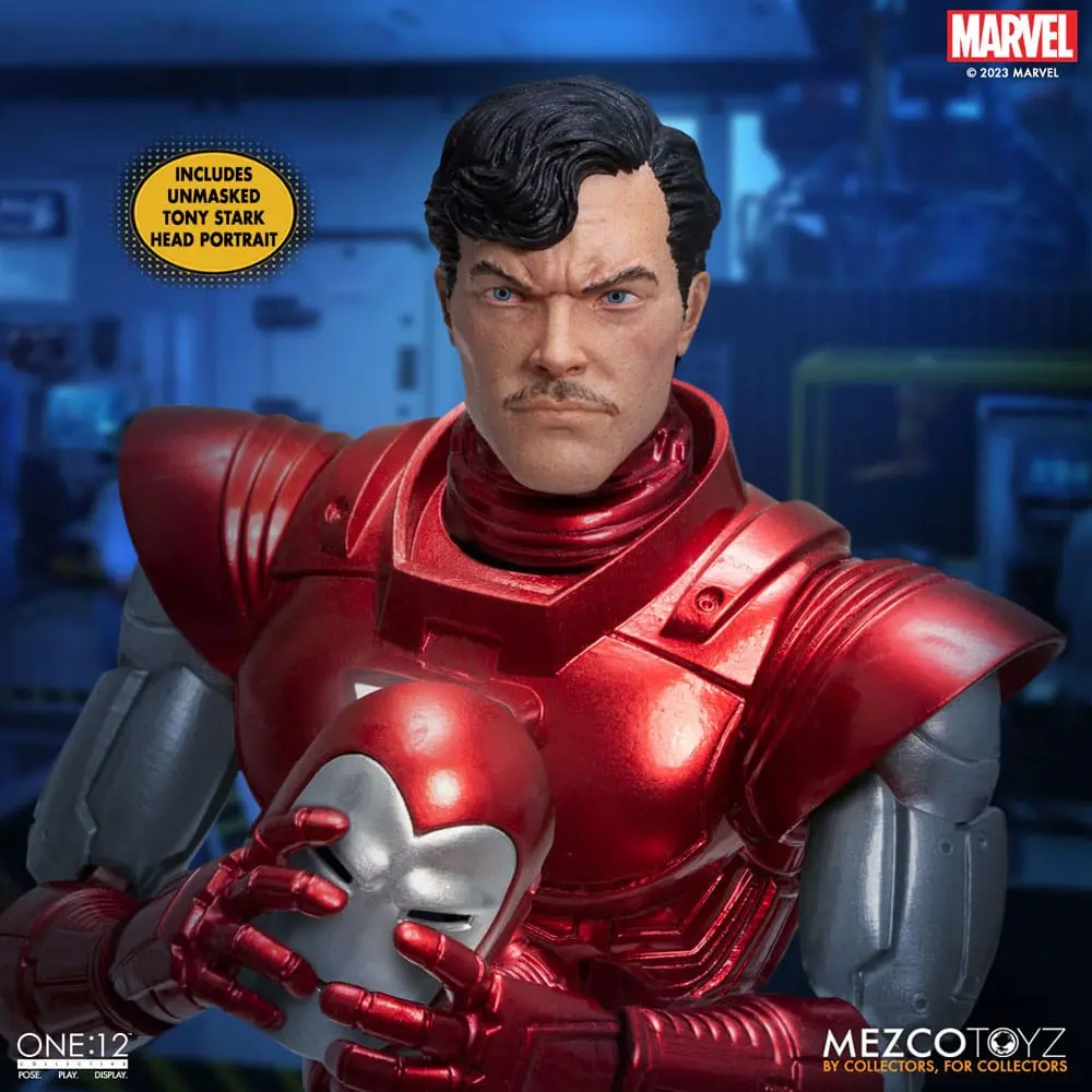 Akční figurka Marvel 1/12 Iron Man (Silver Centurion Edition) 16 cm fotografii produktu