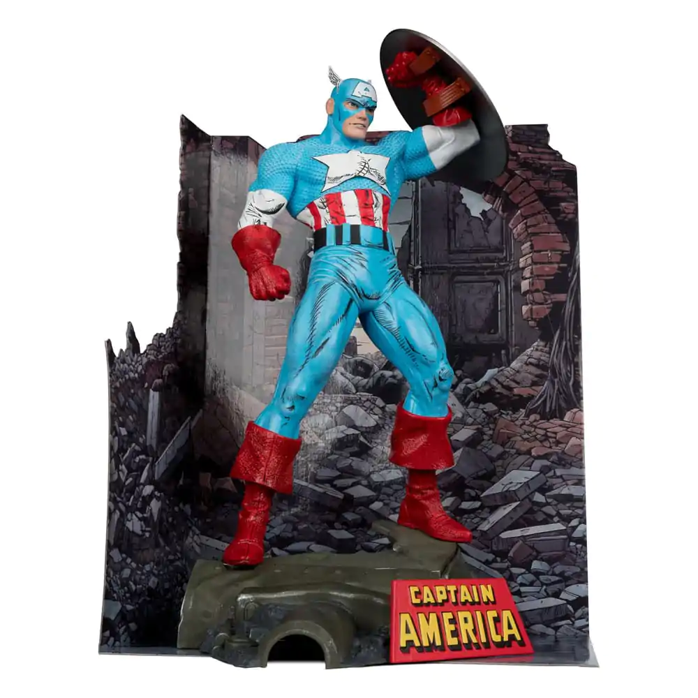 Marvel PVC socha 1/6 Captain America (The Amazing Spider-Man #323) 28 cm fotografii produktu