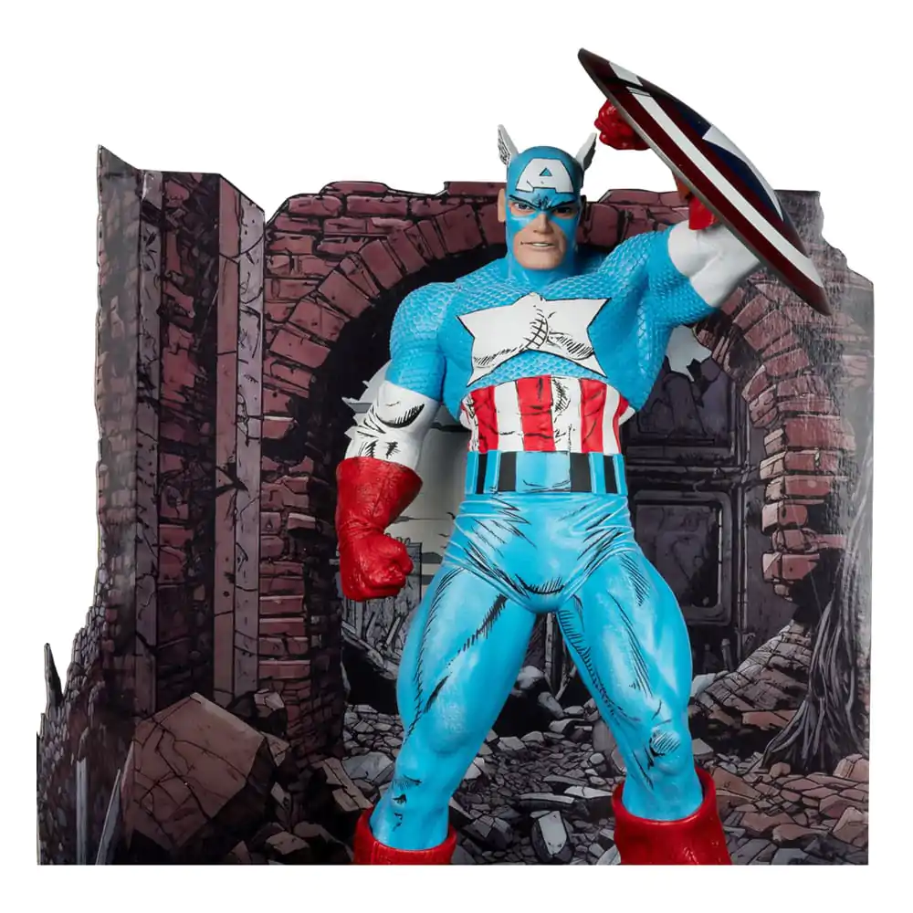 Marvel PVC socha 1/6 Captain America (The Amazing Spider-Man #323) 28 cm fotografii produktu