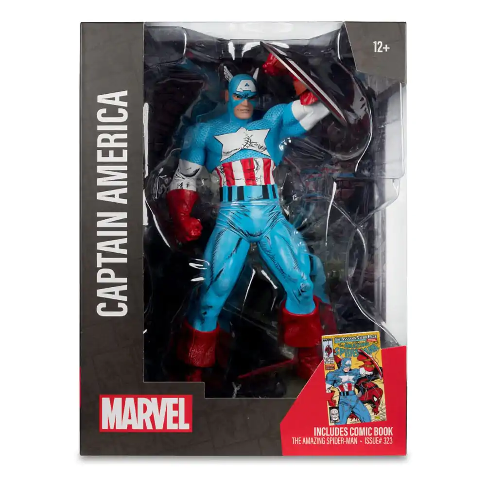 Marvel PVC socha 1/6 Captain America (The Amazing Spider-Man #323) 28 cm fotografii produktu