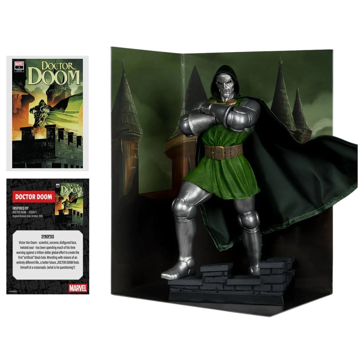 Marvel 1/6 socha Doctor Doom (Doctor Doom #1) 28 cm fotografii produktu