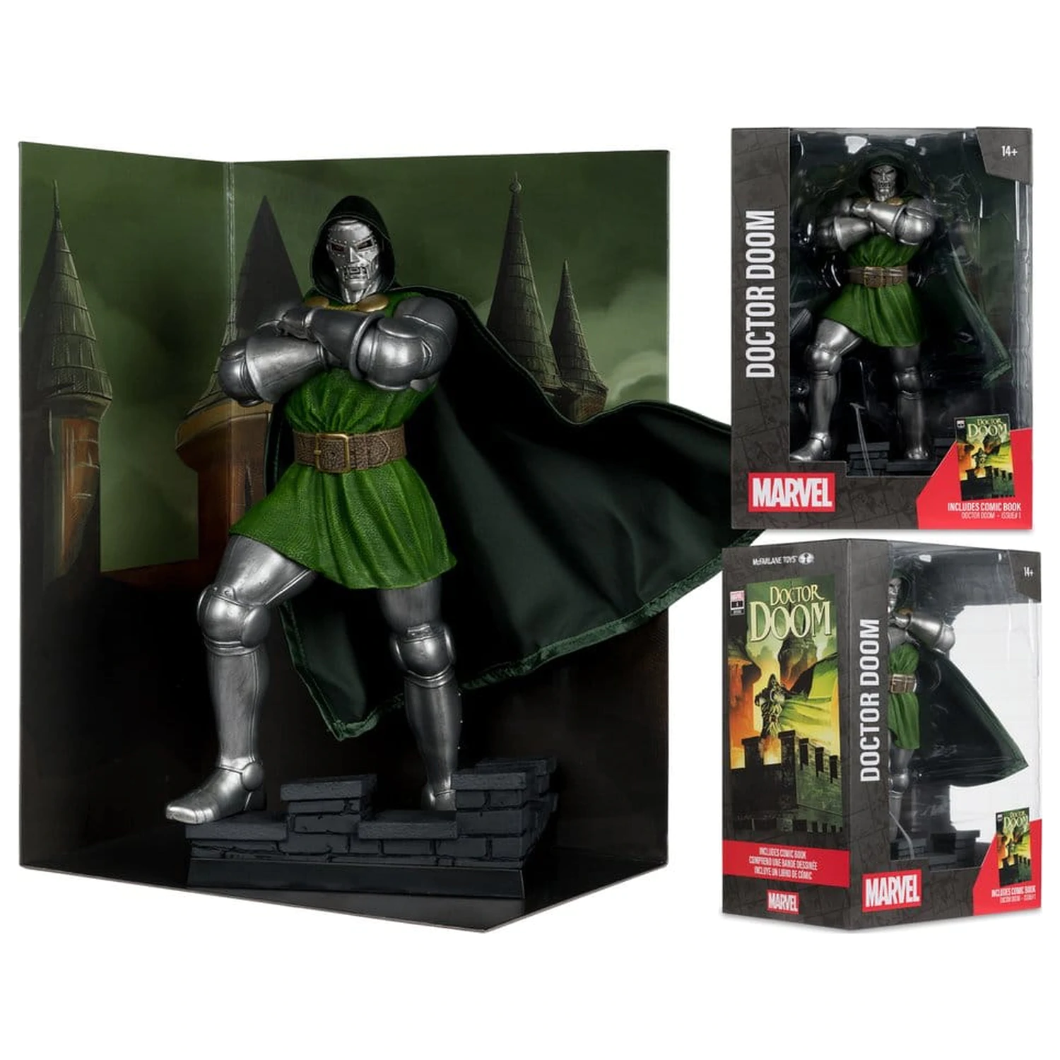 Marvel 1/6 socha Doctor Doom (Doctor Doom #1) 28 cm fotografii produktu