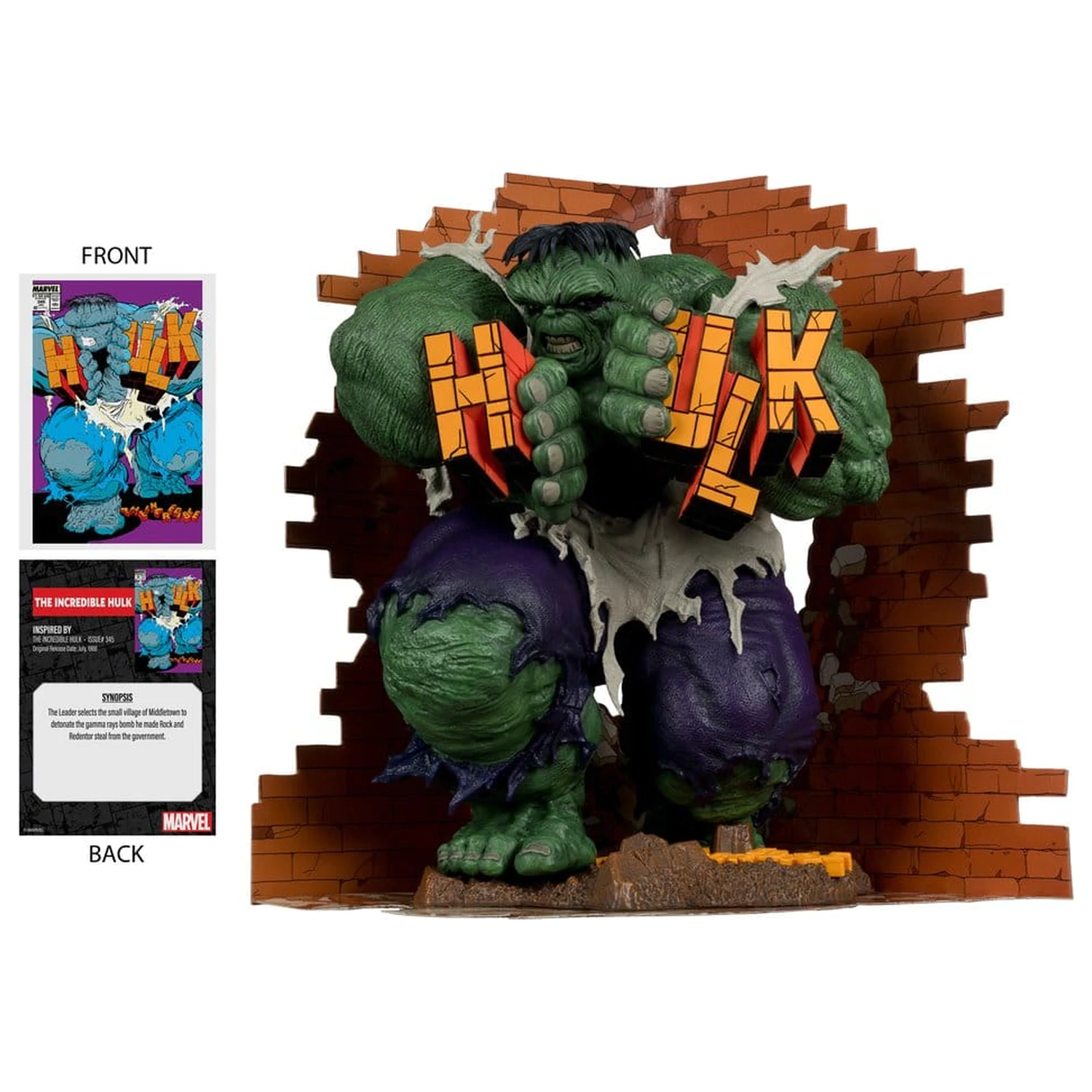 Marvel PVC socha 1/6 Hulk (The Incredible Hulk #345) (Gold Label) fotografii produktu