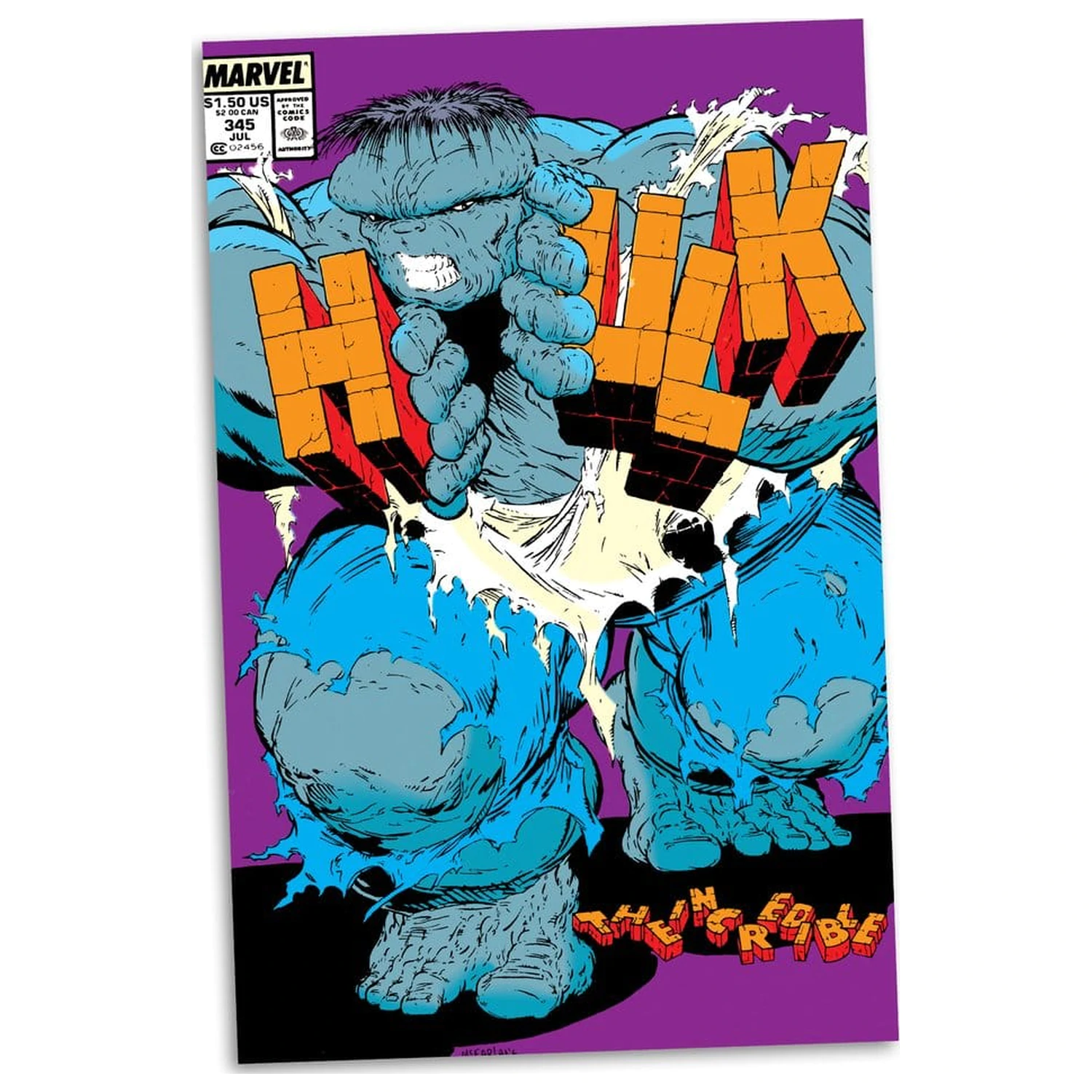 Marvel PVC socha 1/6 Hulk (The Incredible Hulk #345) (Gold Label) fotografii produktu