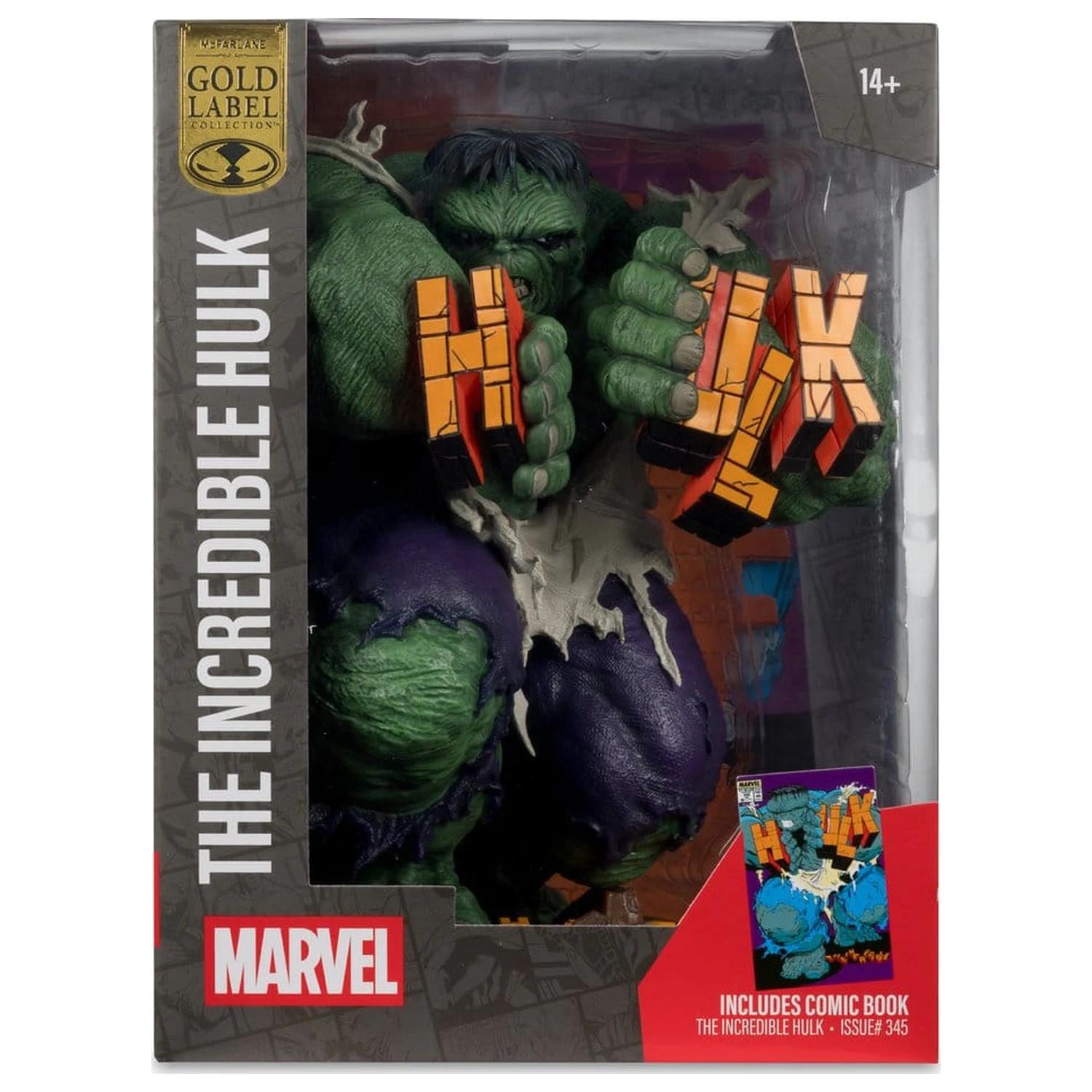 Marvel PVC socha 1/6 Hulk (The Incredible Hulk #345) (Gold Label) fotografii produktu