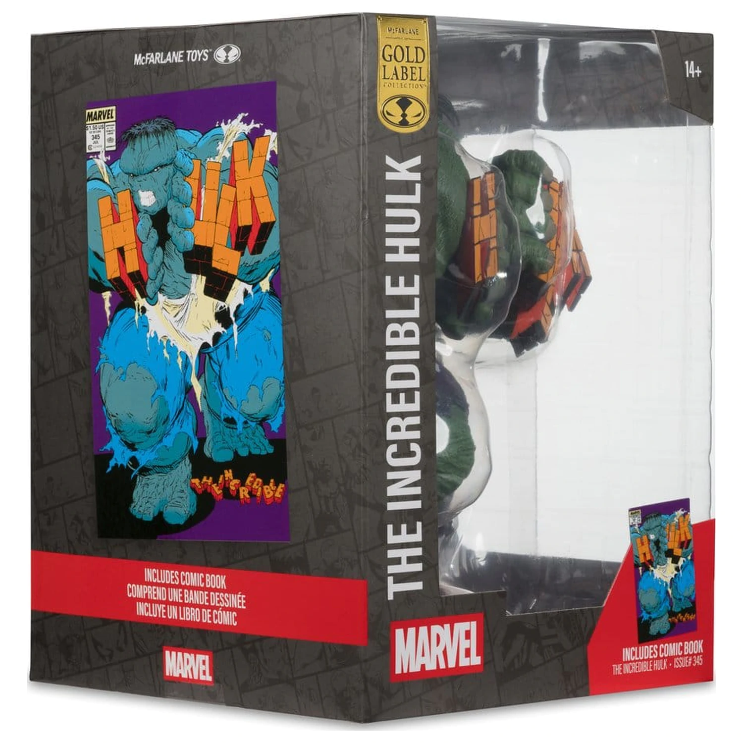 Marvel PVC socha 1/6 Hulk (The Incredible Hulk #345) (Gold Label) fotografii produktu
