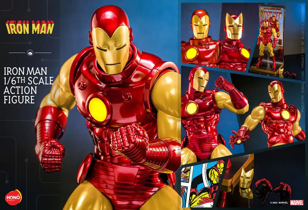 Akční figurka Marvel 1/6 Iron Man 32 cm fotografii produktu