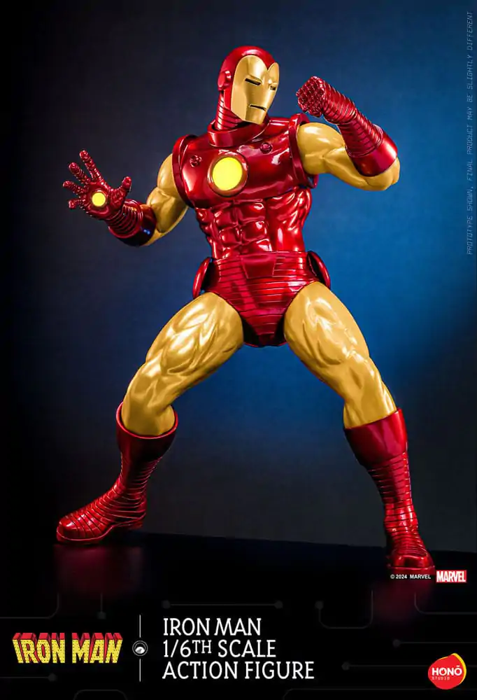 Akční figurka Marvel 1/6 Iron Man 32 cm fotografii produktu