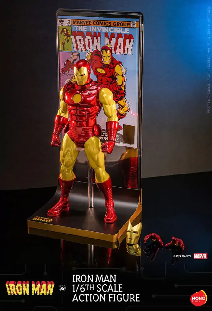 Akční figurka Marvel 1/6 Iron Man 32 cm fotografii produktu