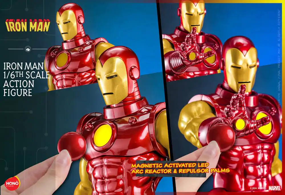 Akční figurka Marvel 1/6 Iron Man 32 cm fotografii produktu