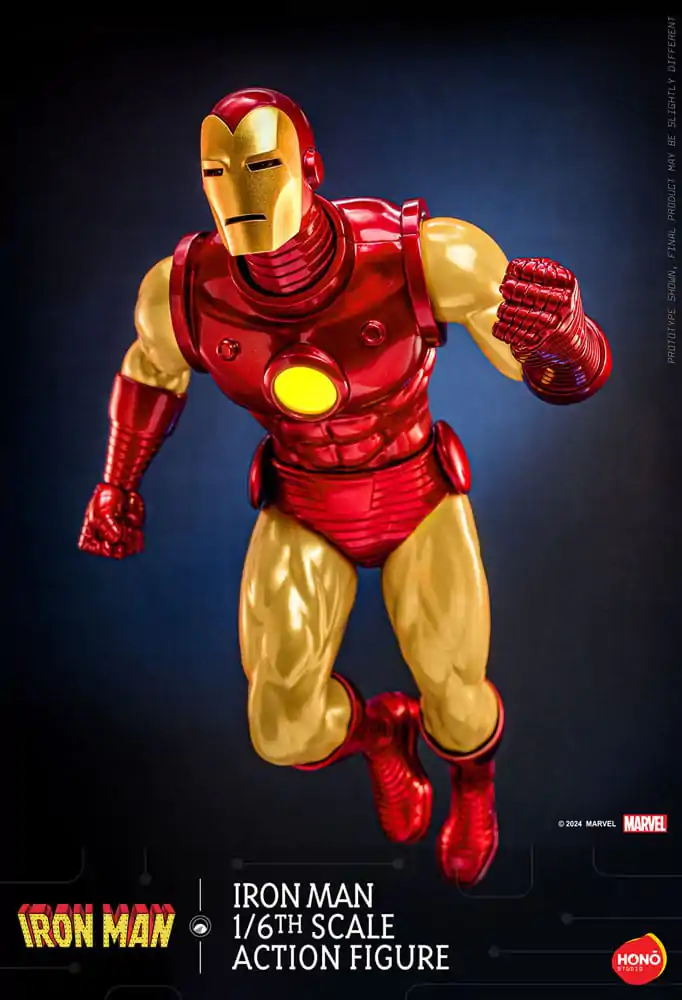 Akční figurka Marvel 1/6 Iron Man 32 cm fotografii produktu