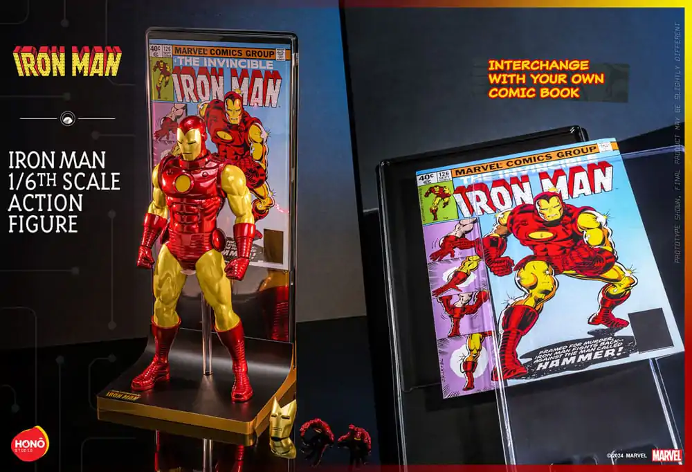 Akční figurka Marvel 1/6 Iron Man 32 cm fotografii produktu