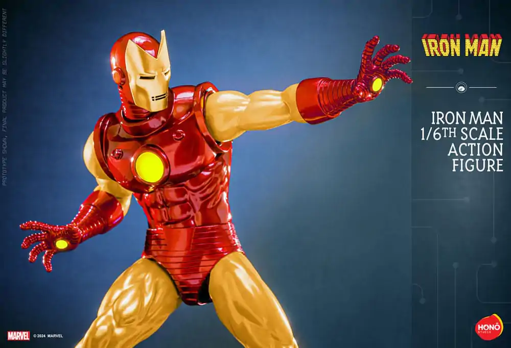 Akční figurka Marvel 1/6 Iron Man 32 cm fotografii produktu