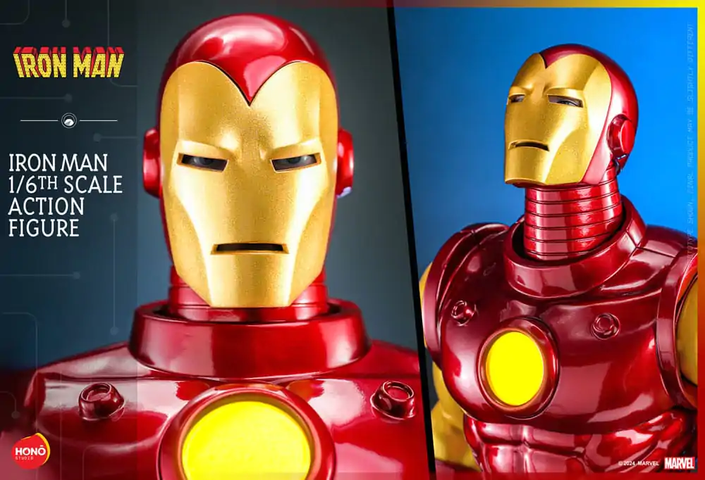 Akční figurka Marvel 1/6 Iron Man 32 cm fotografii produktu