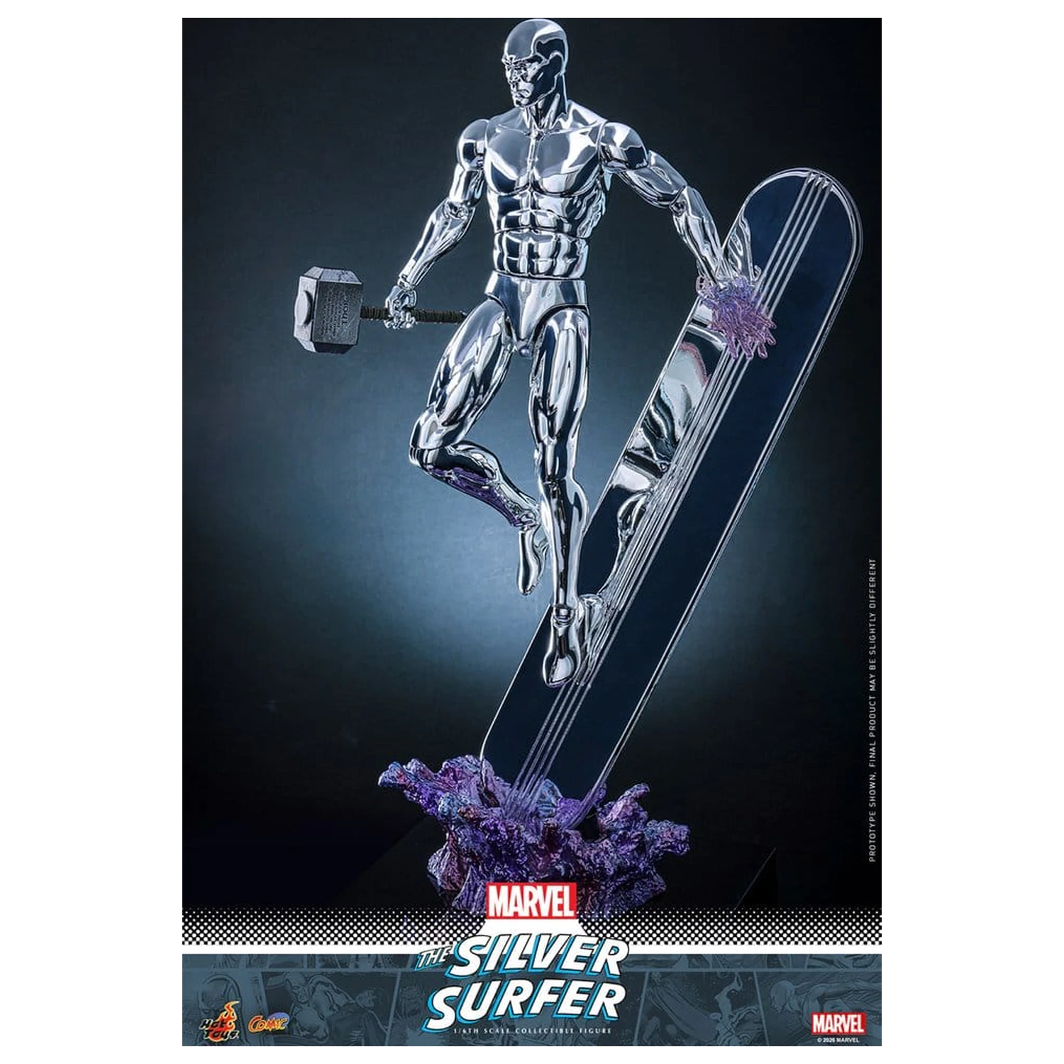 Marvel Akční figurka 1/6 Silver Surfer 32 cm fotografii produktu