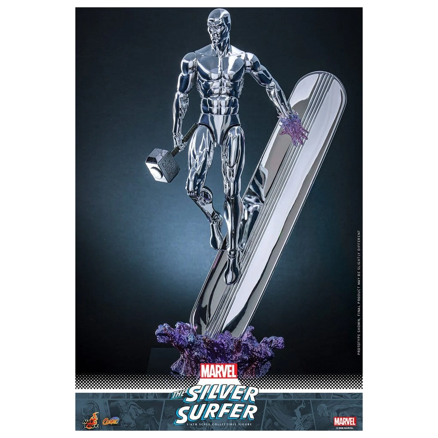 Marvel Akční figurka 1/6 Silver Surfer 32 cm fotografii produktu