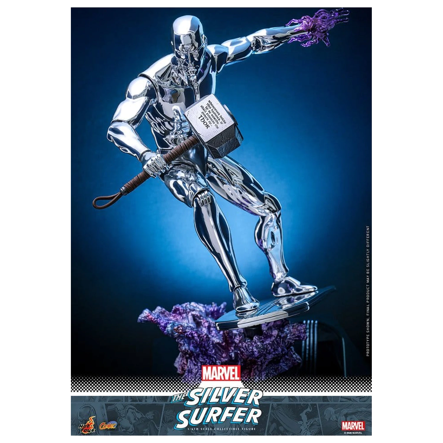 Marvel Akční figurka 1/6 Silver Surfer 32 cm fotografii produktu