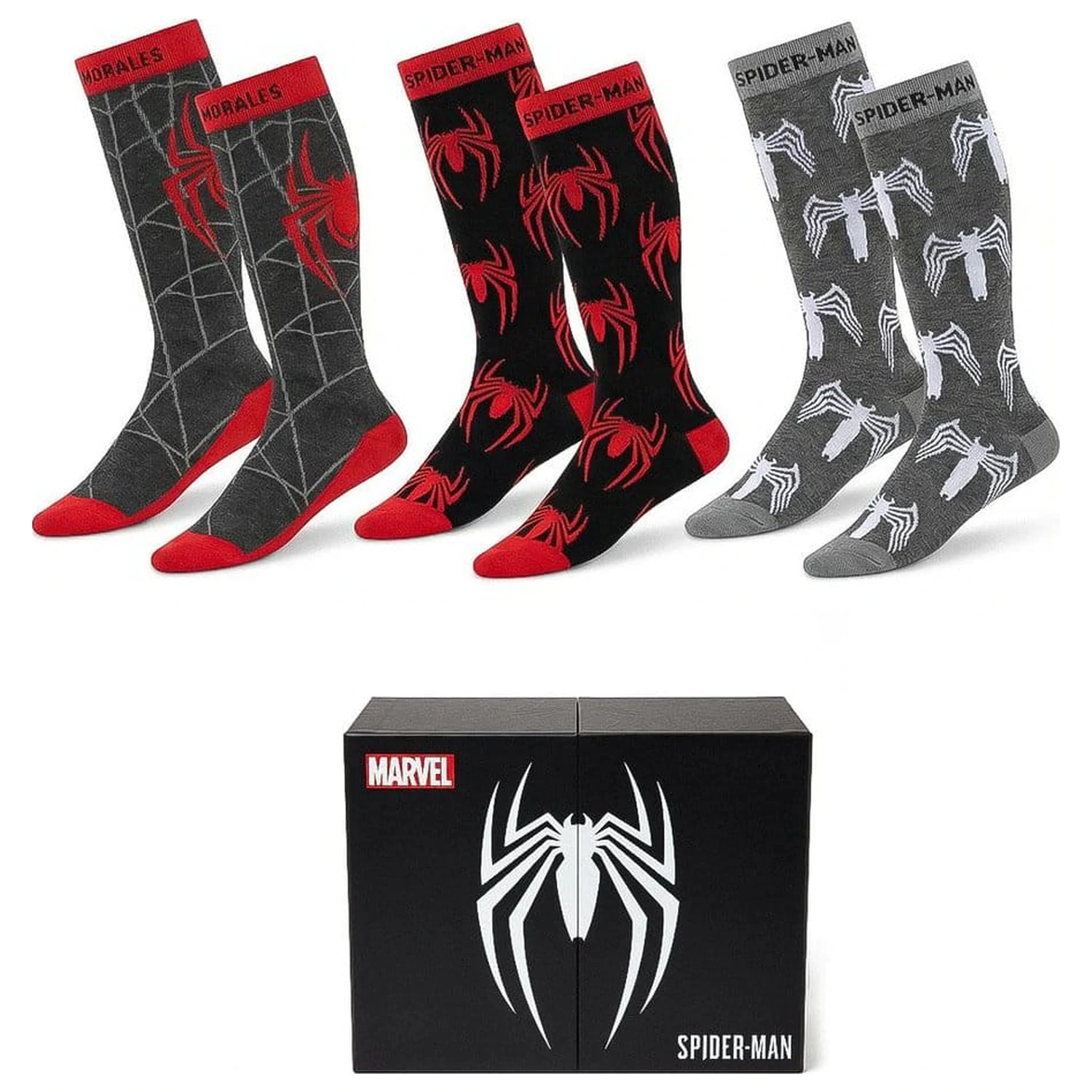 Marvel Socks 3-Pack Spider-Man 38-45 fotografii produktu