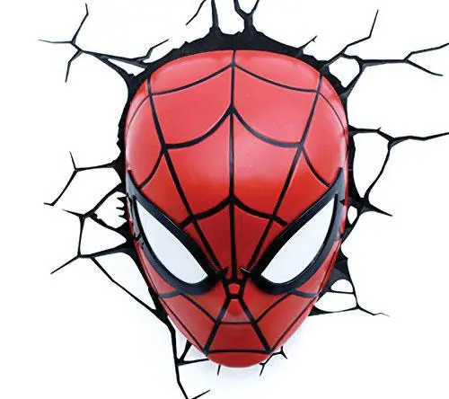 Marvel 3D LED Světlo Spiderman fotografii produktu