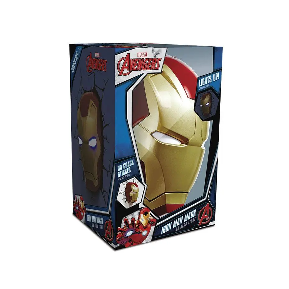 Marvel 3D LED Světlo Iron Man fotografii produktu