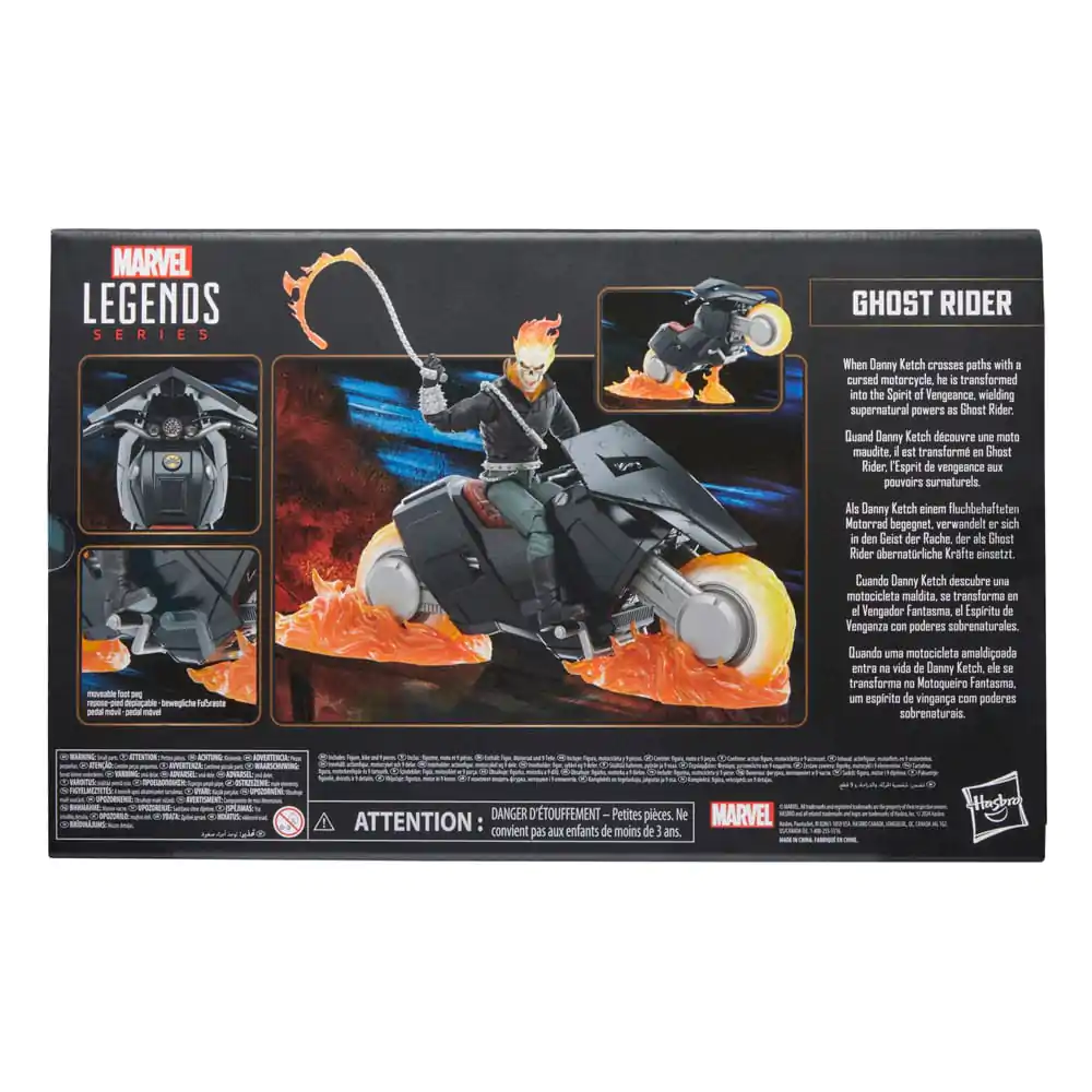 Marvel 85. výročí Marvel Legends akční figurka s vozidlem Ghost Rider 15 cm fotografii produktu