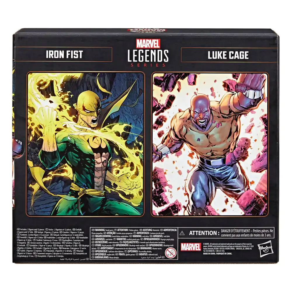 Marvel 85. výročí Marvel Legends akční figurka 2-Pack Iron Fist & Luke Cage 15 cm fotografii produktu