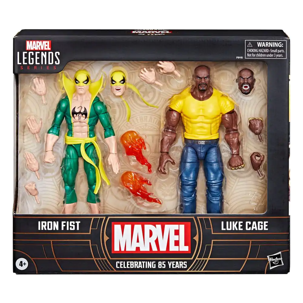 Marvel 85. výročí Marvel Legends akční figurka 2-Pack Iron Fist & Luke Cage 15 cm fotografii produktu