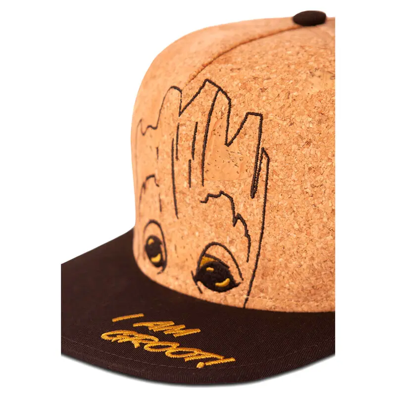 Marvel Snapback Kšiltovka Cork Groot fotografii produktu