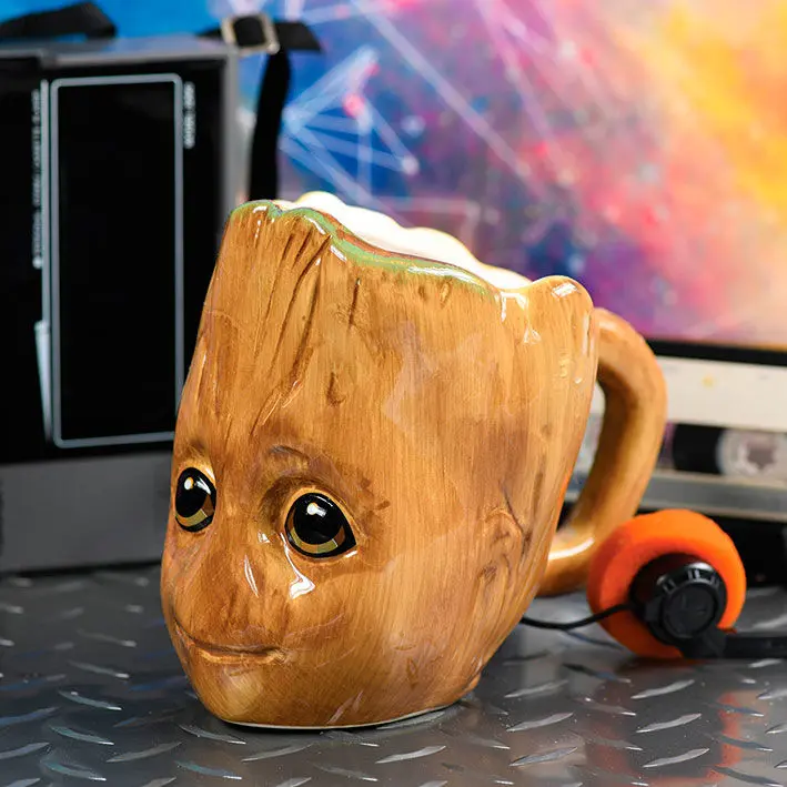 Guardians of the Galaxy 3D Shaped Mug Baby Groot - 3D tvarovaný hrnek fotografii produktu