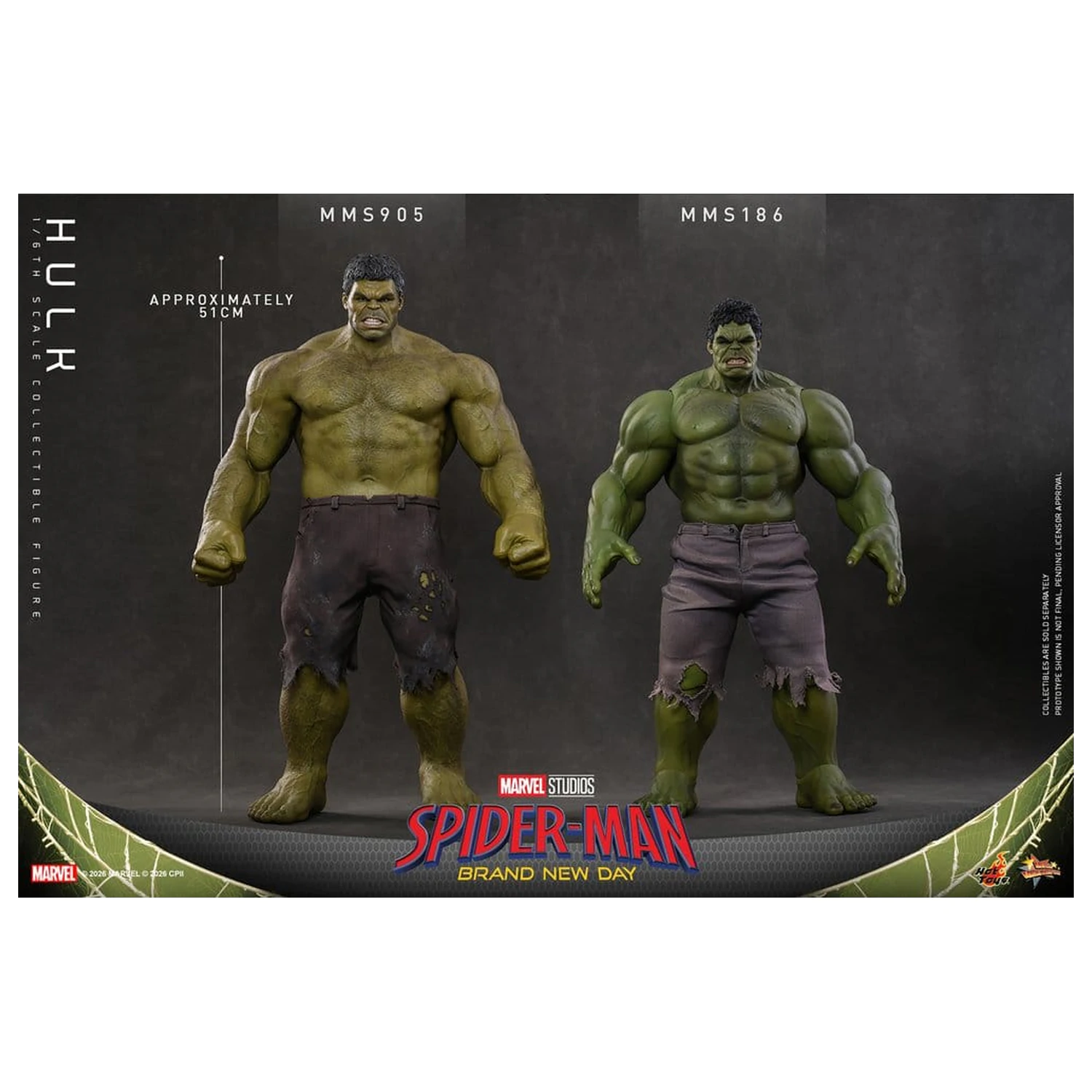 Marvel akční figurka 1/6 Hulk 51 cm fotografii produktu
