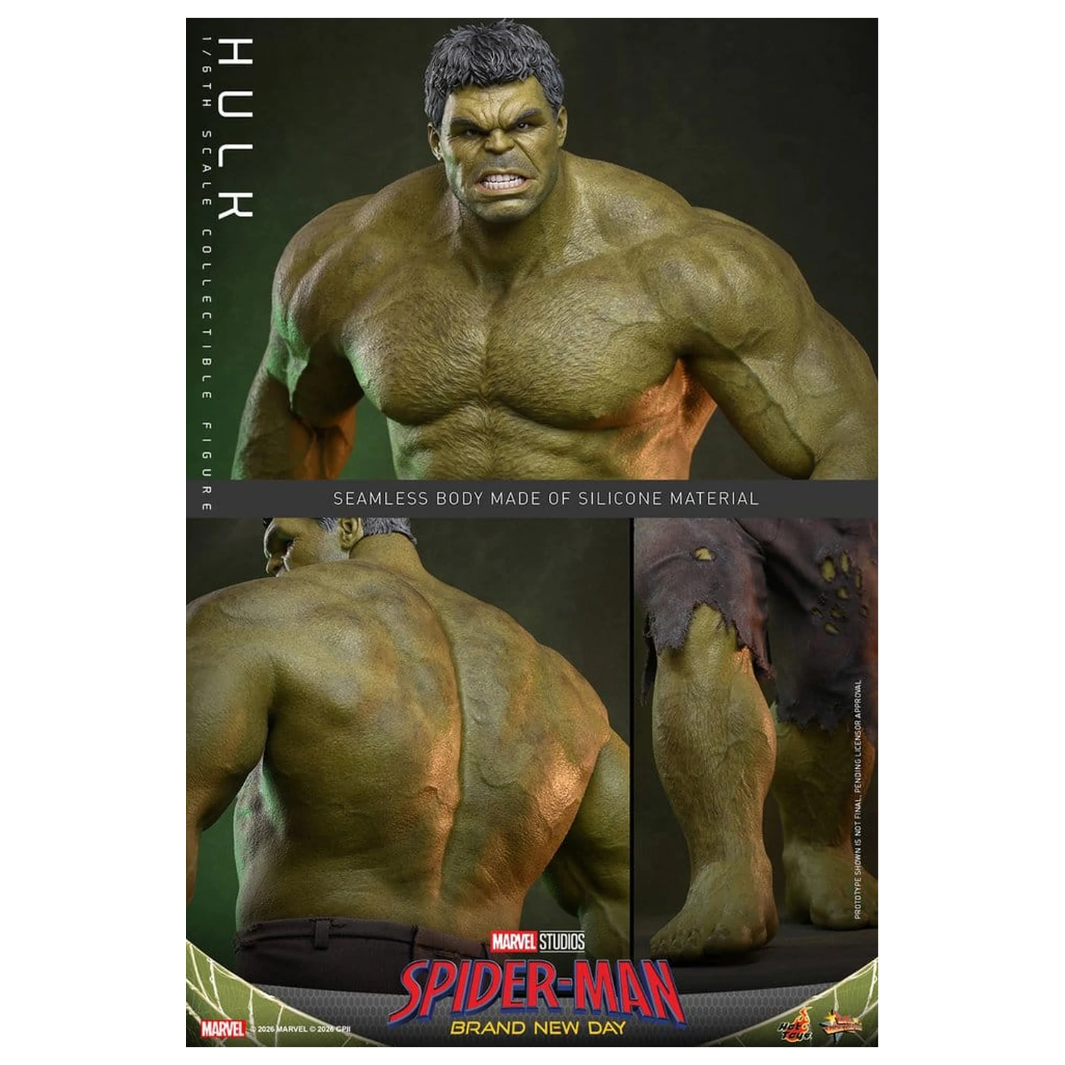 Marvel akční figurka 1/6 Hulk 51 cm fotografii produktu