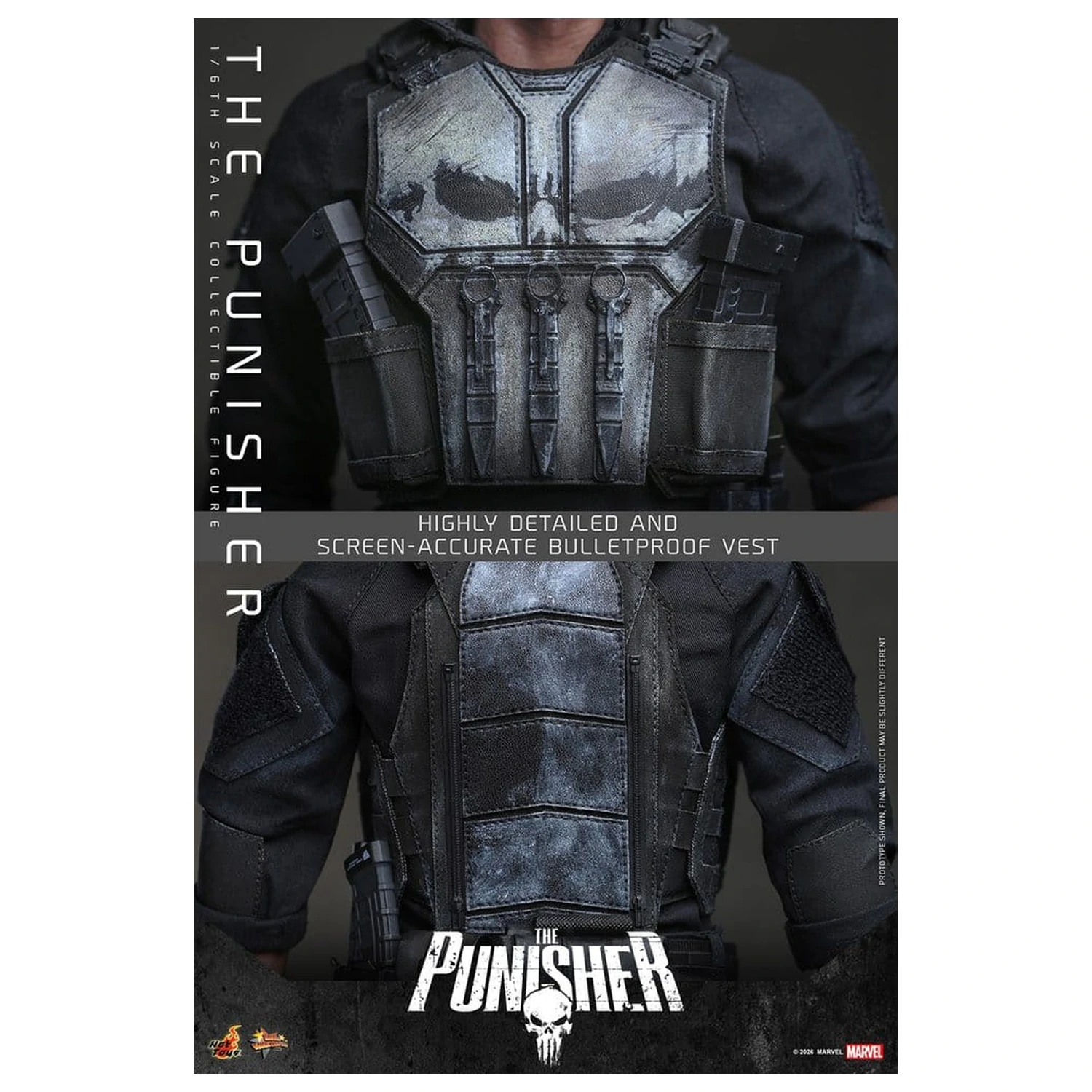 Marvel akční figurka 1/6 The Punisher 31 cm fotografii produktu