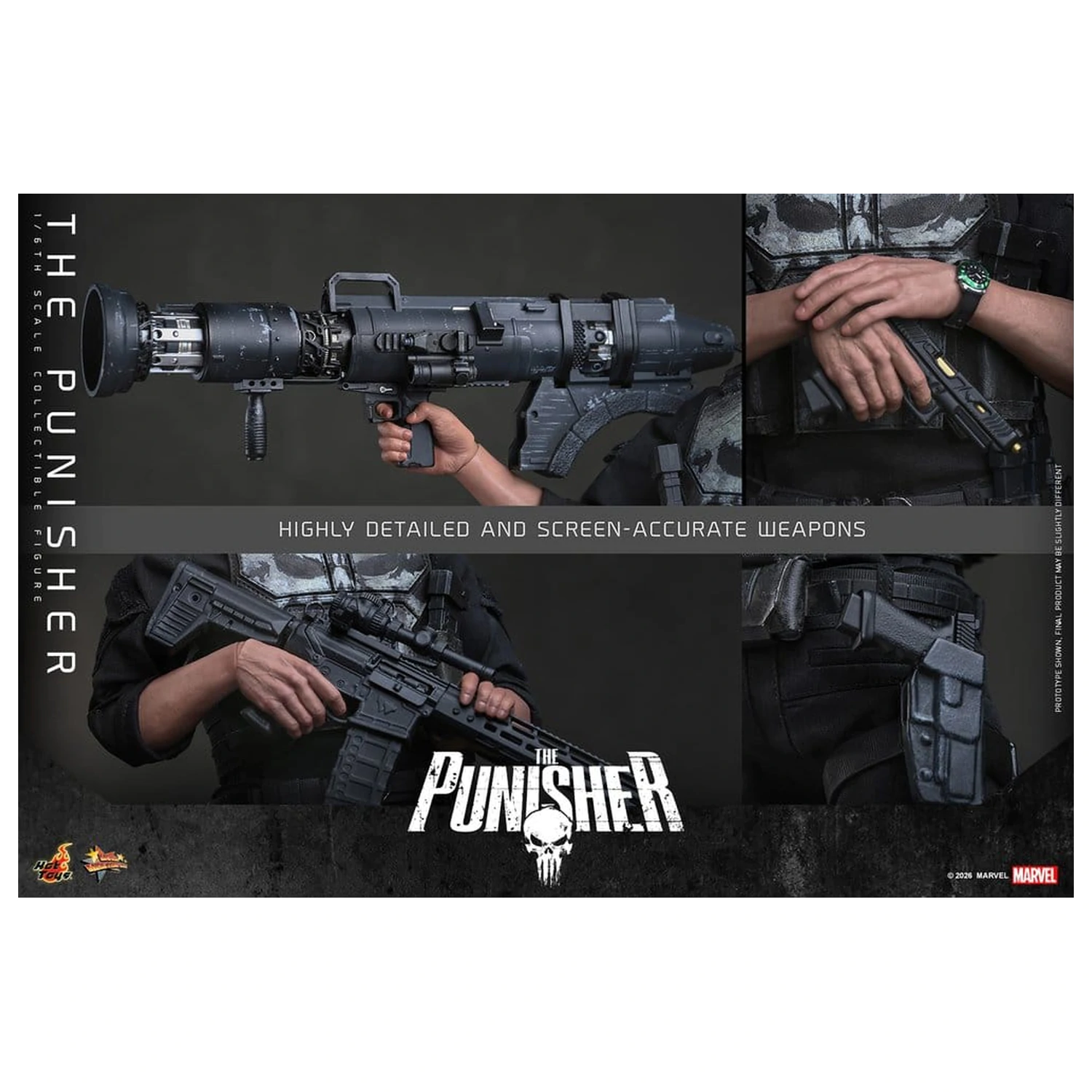 Marvel akční figurka 1/6 The Punisher 31 cm fotografii produktu