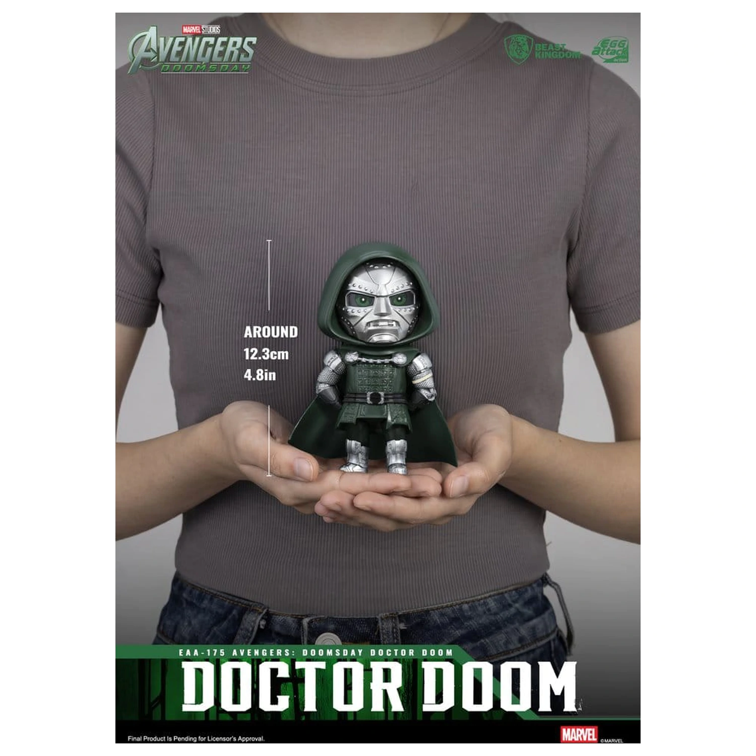 Marvel Akční figurka Avengers: Doomsday Doctor Doom 12 cm fotografii produktu