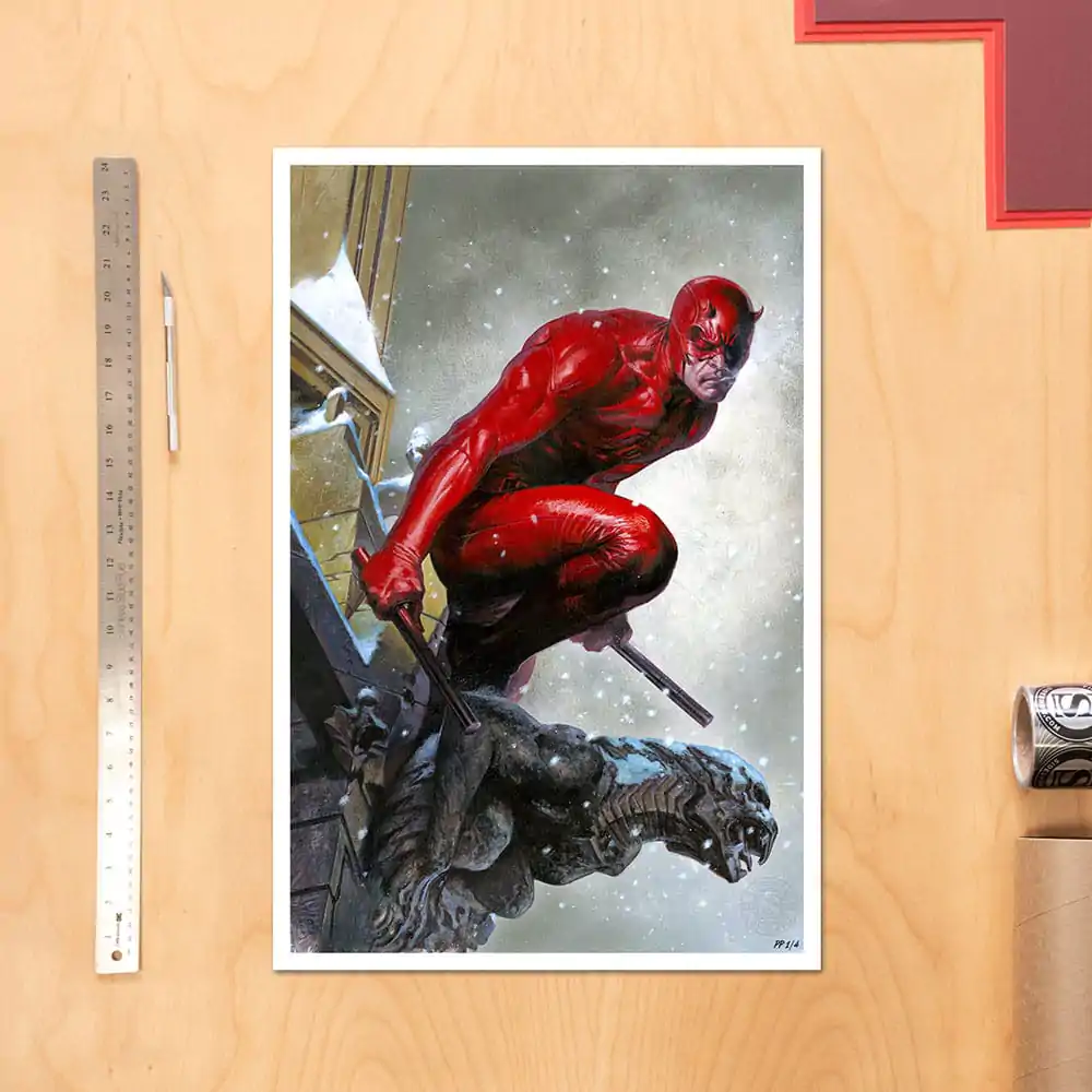 Marvel Art Tisk Daredevil 61 x 41 cm - nezarámováno fotografii produktu