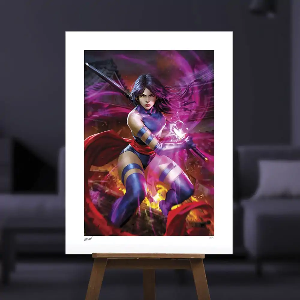 Marvel Art Print Psylocke 46 x 61 cm - bez rámu fotografii produktu