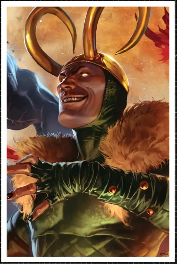 Marvel Art Print Siege Loki 61 x 41 cm - bez rámu fotografii produktu
