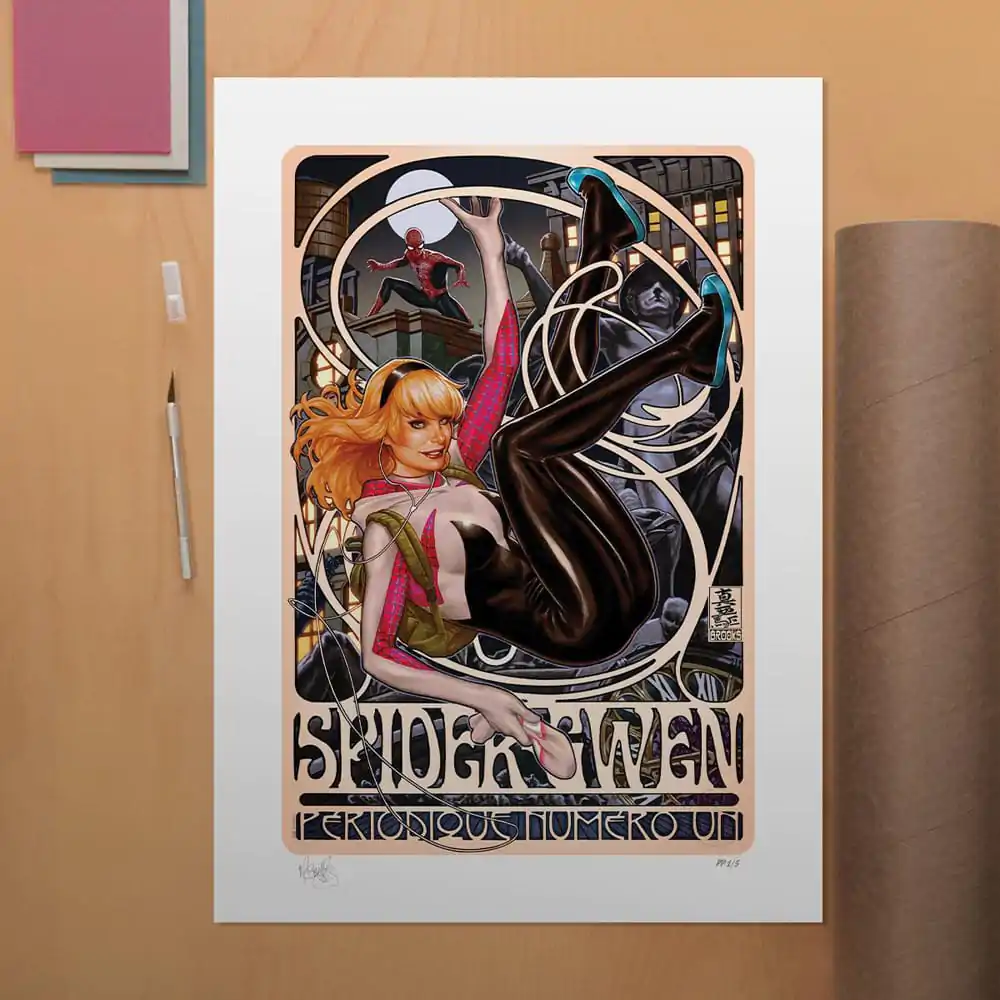 Marvel Art Print Spider-Gwen: Périodique Numéro Un 46 x 61 cm - bez rámu fotografii produktu