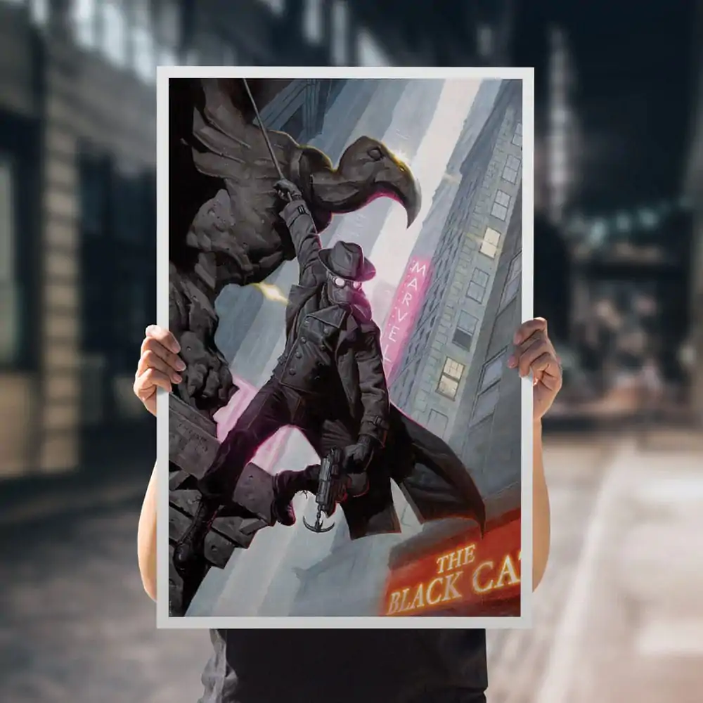 Marvel Art Print Spider-Man: Noir 41 x 61 cm - bez rámu fotografii produktu