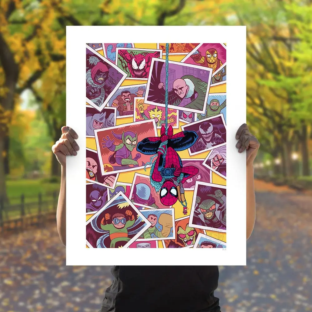 Marvel Art Print The Amazing Spider-Man 46 x 61 cm - nezarámovaný fotografii produktu