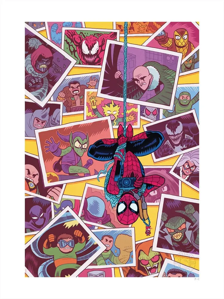 Marvel Art Print The Amazing Spider-Man 46 x 61 cm - nezarámovaný fotografii produktu
