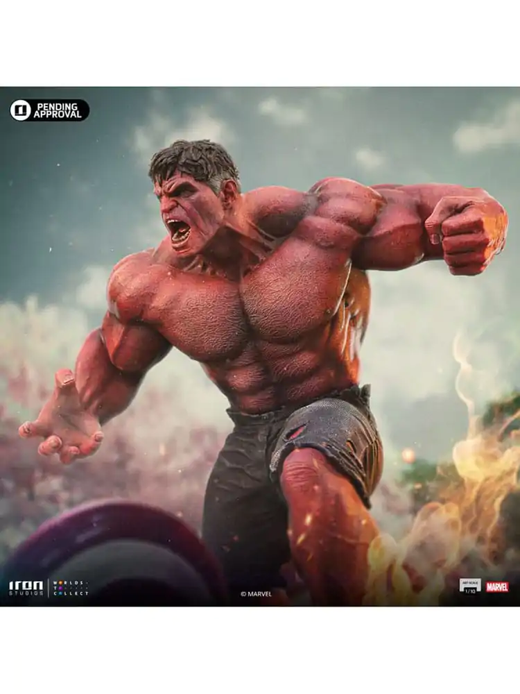 Marvel Art Scale Socha 1/10 Red Hulk 23 cm fotografii produktu