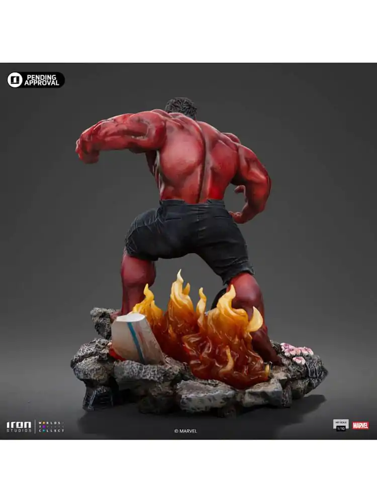 Marvel Art Scale Socha 1/10 Red Hulk 23 cm fotografii produktu