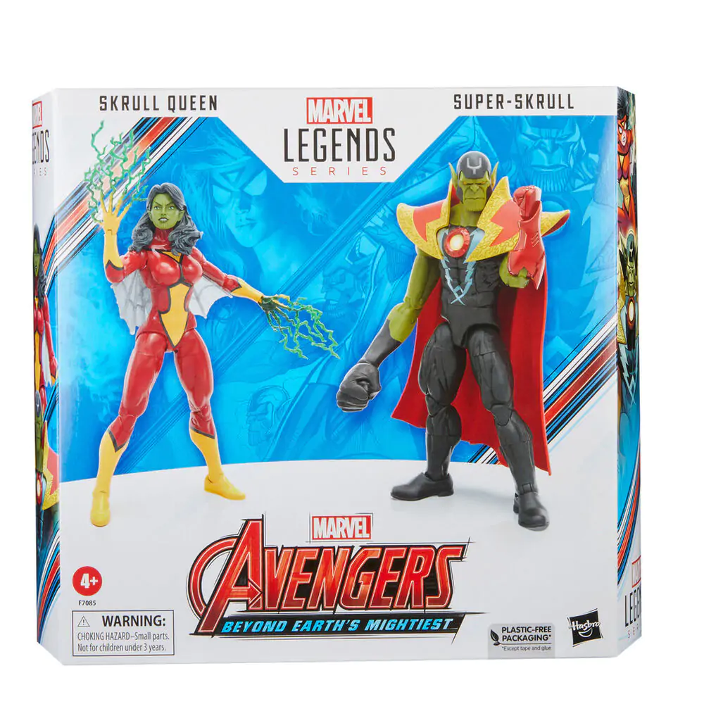Akční figurky Avengers Marvel Legends Skrull Queen & Super-Skrull 15 cm fotografii produktu