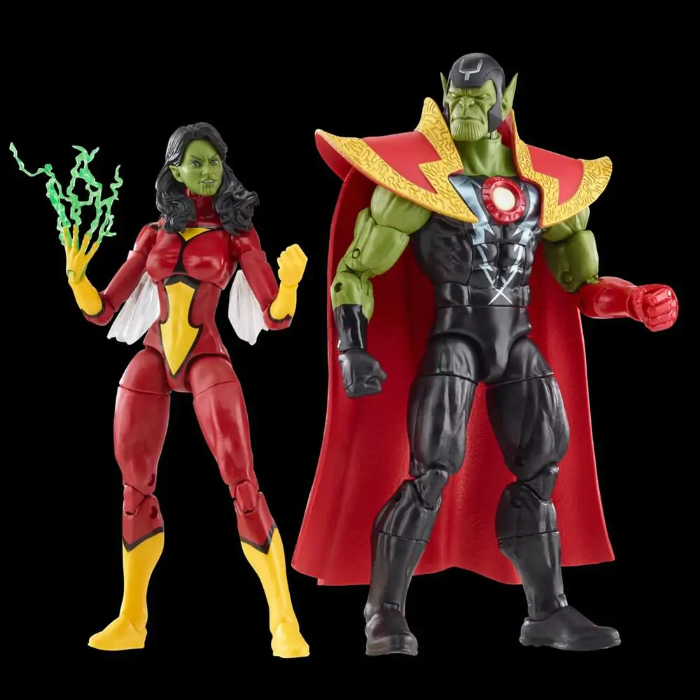 Akční figurky Avengers Marvel Legends Skrull Queen & Super-Skrull 15 cm fotografii produktu
